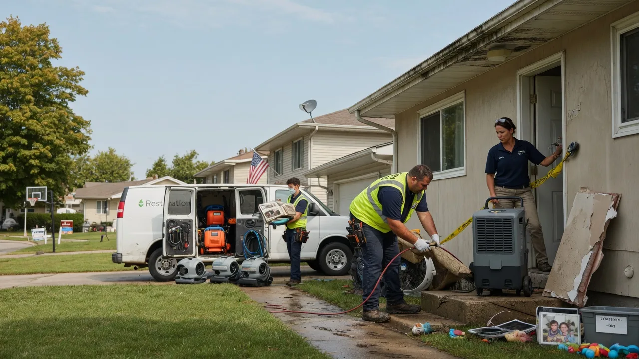 Water Damage Restoration in Lyons, KS near me
